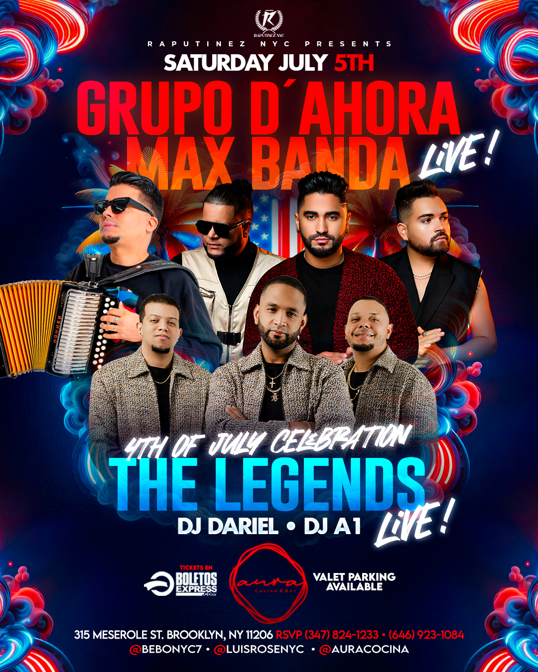 Super tipicazo Max banda Grupo D Ahora The Legends