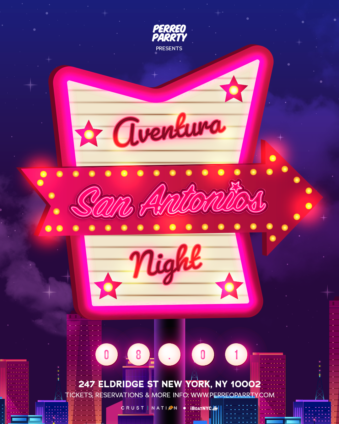 Aventura Night - #1 Bachata Party at San Antonios NYC