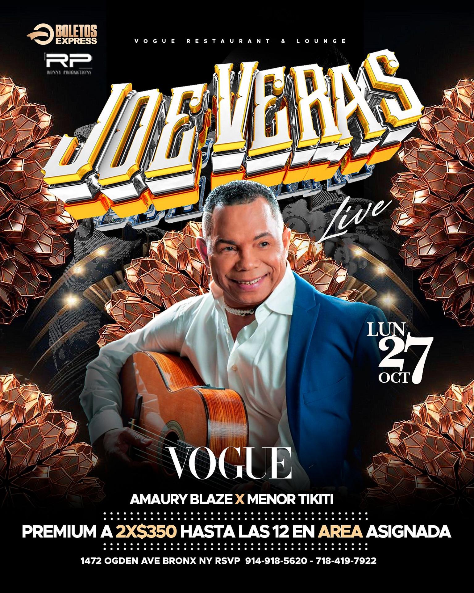 JOE VERAS LIVE